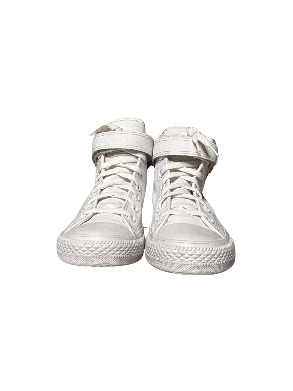 Converse Chuck Taylor All Star White Leather Hi Womens - Picture 5 of 6